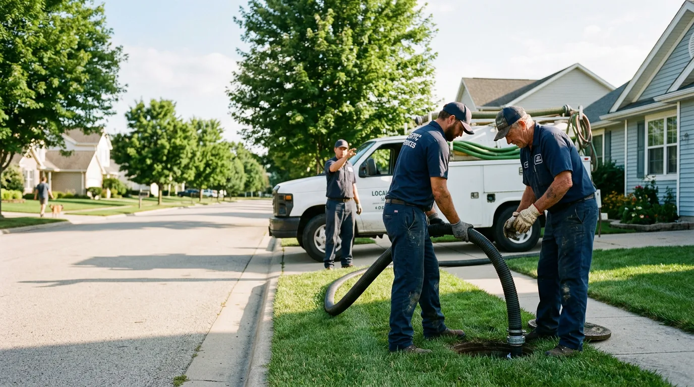 Septic Tank Cleaning in Falls Mills, VA